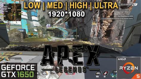 Apex Legends Gtx Gddr Ryzen All Settings P