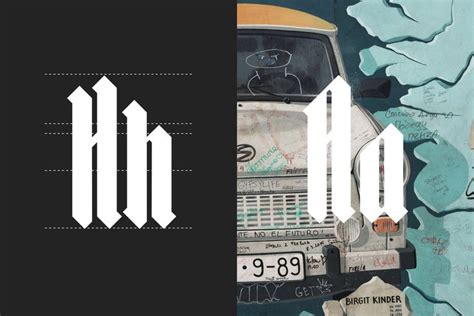 Berman Bold Blackletter Font Lettering Fonts English Design Black