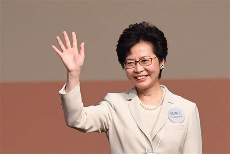 林郑月娥当选香港特别行政区第五任行政长官人选 图片频道 人民网