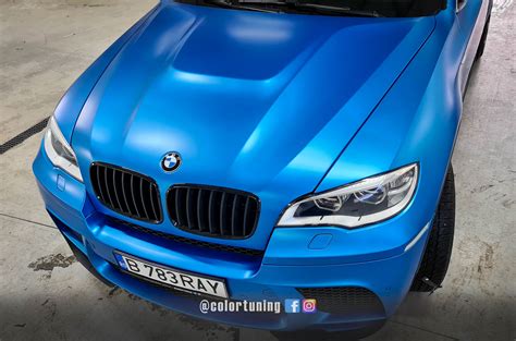 Bmw X6 Albastru Color Tuning