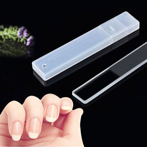 Nano Pengilat Kuku Kaca Glass Nail File Polishing Transparent Buffer