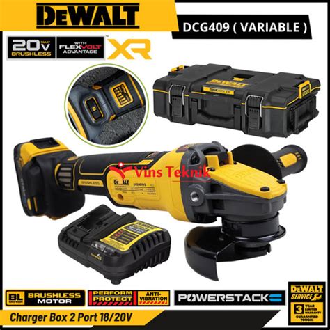 Promo Brushless Angle Grinder 100MM VARIABLE SPEED Gerinda Tangan ...