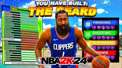 The Best Build In Nba K Prime James Harden Build Limitess Range