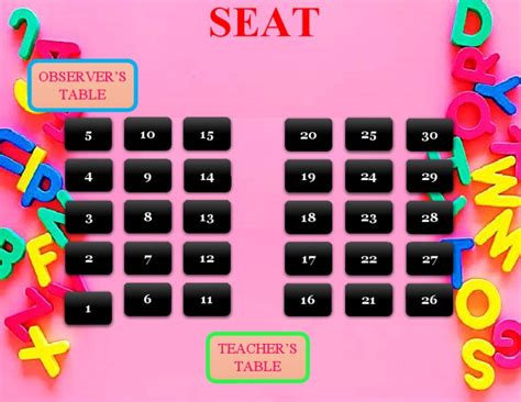 Seat Plan | PDF