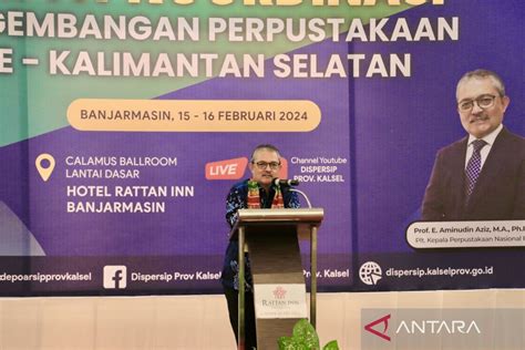 Perpusnas Minta Perpusda Gali Inovasi Menarik Minat Baca Antara News