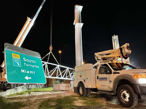 Floridas Turnpike Aet Ferreira Construction