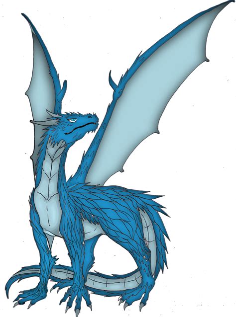 Saphira colored version by Sanree on DeviantArt