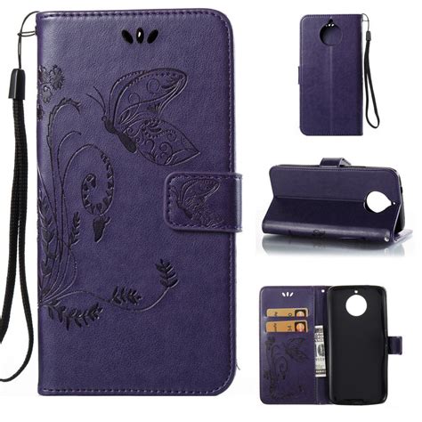 Off Wkae Flowers Embossing Pattern Pu Leather Flip Stand Case