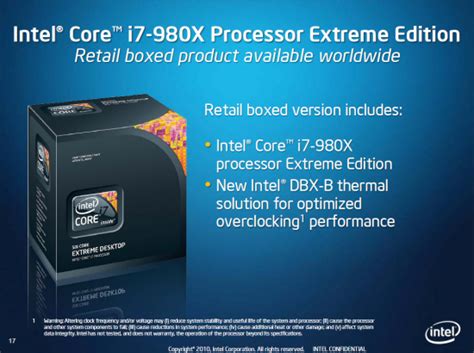 Шест ядреният процесор Core i7 980X Extreme Edition подробности от Intel