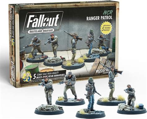 Modiphius Entertainment Fallout Wasteland Warfare Ncr Ranger Patrol