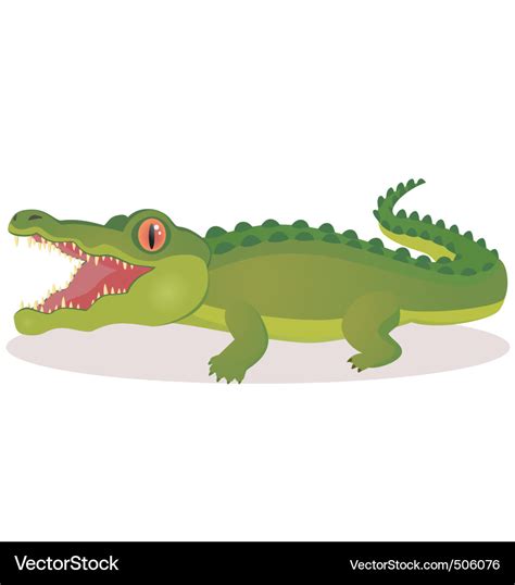 Crocodile Royalty Free Vector Image - VectorStock