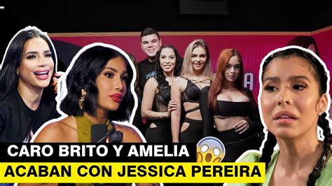 Caro Brito Y Amelia Alcantara Acaban Con Jessica Pereira Youtube