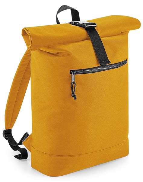 Recycled Roll Top Backpack Cityplotter