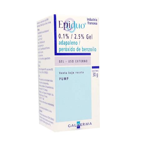 Epiduo Gel Tópico con Bomba Dosificadora 30g Farmacia Belgochilena