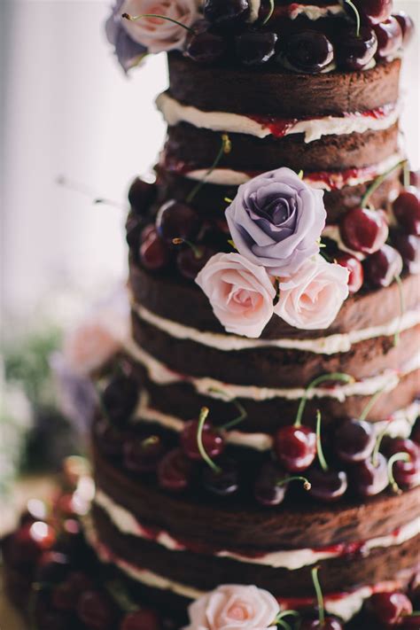 Naked Wedding Cake Ideas