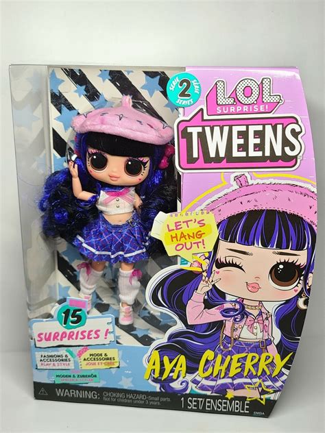 New LOL Surprise Tweens Series 2 Aya Cherry Brand New OMG Doll 15