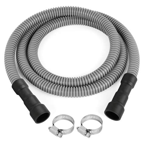 Snapklik JUWO 6 FT Dishwasher Drain Hose Corrugated And Flexible