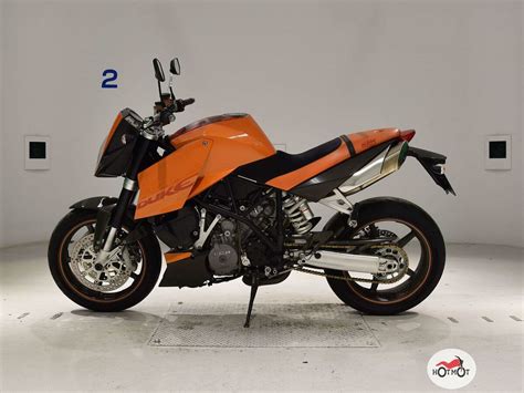 Купить б у KTM 990 Super Duke инжектор 6 передач в Балашихе оранжевый naked bike 2005 года на
