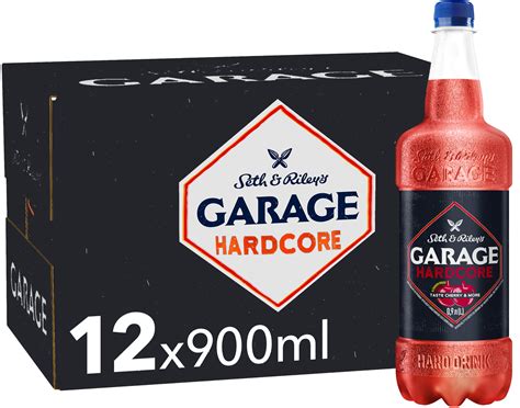 Упаковка пива Garage Hardcore taste Cherry More светлое фильтрованное 6 0 9 л х 12 шт