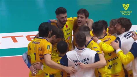 Valsa Group Modena Vs Gioiella Prisma Taranto FIVB SuperLega