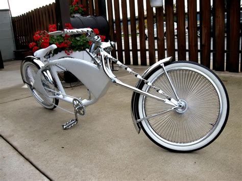 Custom Stretch Beach Cruiser Bicycle Lowrider Show Bike Not