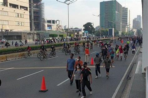 Hari Ini Car Free Day Jakarta Kembali Digelar Setelah Dua Tahun