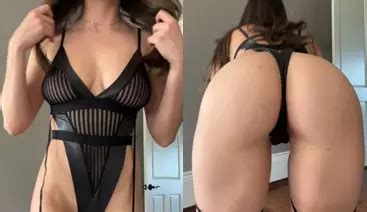 Christinakhalil Sex Black Lingerie Zthots The Best Place To Watch