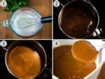 How to Make Ham Gravy with Cornstarch and Drippings - Adventures of Mel