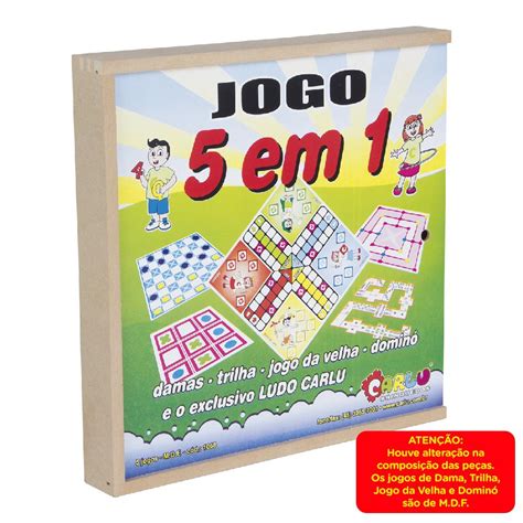 Jogo Em Dama Domin Trilha Velha Ludo Alegria Brinquedos