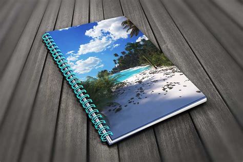 Spiral Notebook Mockup