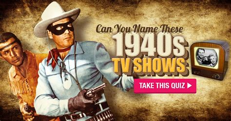 Classic TV Quiz! Best TV Series of the 40s