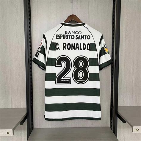 Camisa Retr Sporting Portugal Cristiano Ronaldo Futcamisa