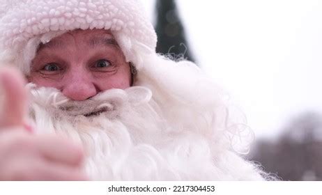 Senior Santa Claus Big White Beard Stock Photo 2217304453 | Shutterstock