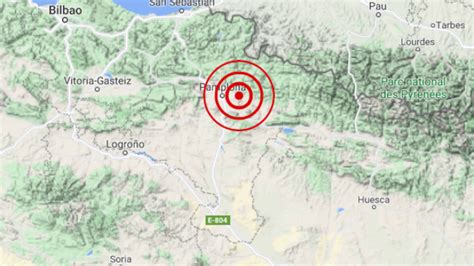 Navarra Registra Dos Terremotos De Magnitud 4 6 Y 4 4 Grados Richter