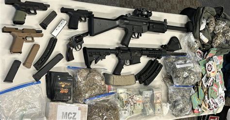 Janesville Police Seize 2 Assault Rifles Over 8 Pounds Of Drugs After