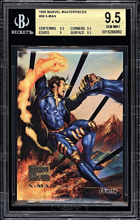 1996 Marvel Masterpieces 58 X Man BGS 9 5 A Michael Salter Flickr