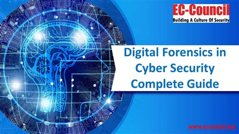 Ppt Digital Forensics In Cybersecurity Complete Guide Ec Council