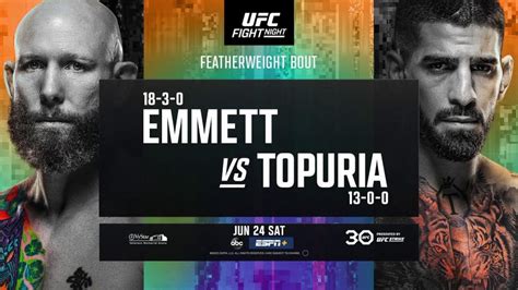 Ufc On Abc 5 Emmett Vs Topuria Fight Promo Ufc Fans