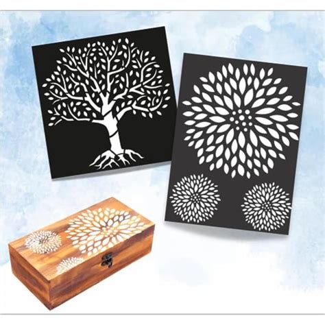 Little Birdie Stencil Timeless Mandala: Buy Little Birdie Stencil Timeless Mandala Online at ...