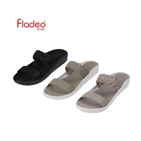 Jual Fladeo C22lds555 1rasandal Slide Wanita Slipper Sandals