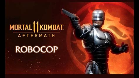 Mortal Kombat 11 Robocop Combo Video Youtube