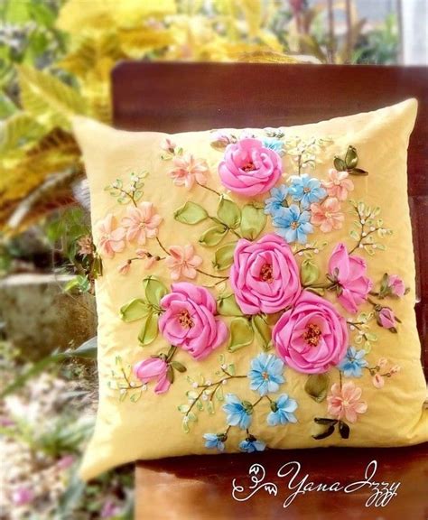 Pin By Maria Cunha On Bordado Em Fita Ribbon Embroidery Tutorial