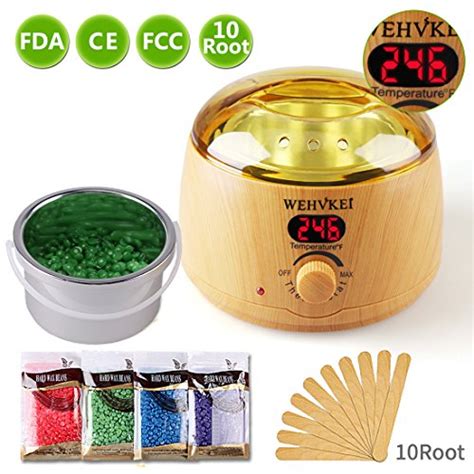 Wax Warmer Brazilian Bikini Waxing Warmer Kit Hair Removal With Digital