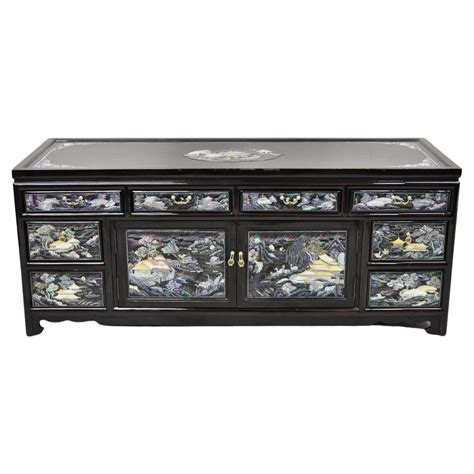 A Korean Mother Of Pearl And Tortoiseshell Inlaid Lacquer Chest At Stdibs