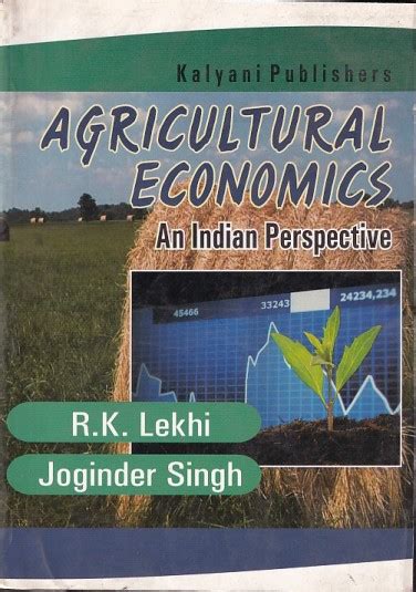 AGRICULTURAL ECONOMICS R K LEKHI JOGINDER SINGH Kalyani