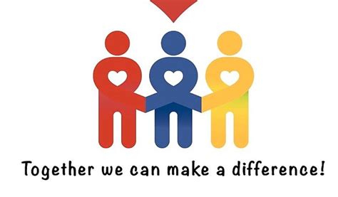 Together We Can Make A Difference Vaquinhas Online