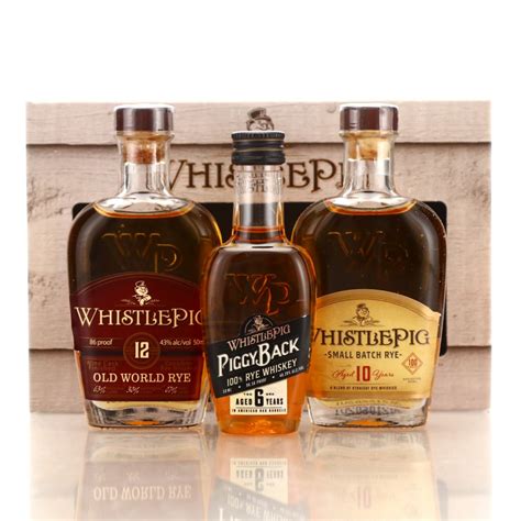 Whistlepig Rye Whiskey Piglets Miniatures x 3 | Whisky Auctioneer