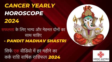 Kark Rashi Yearly Horoscope I Cancer I Kark Varshik Vedic