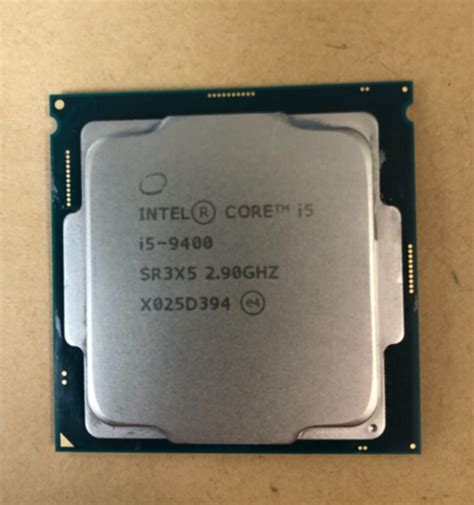 Intel Core I5 9th Gen Core I5 9400 Lga 1151 6 Core 29 Ghz 41 Ghz Turbo Spw Industrial