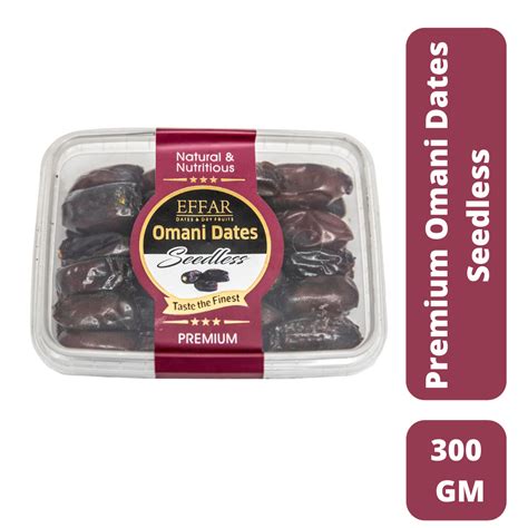 Effar Premium Omani Seedless Dates Buy Online Now